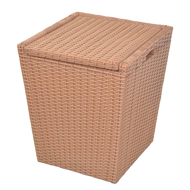 Wäschekorb Gladysdale 39 x 46 x 39cm Beige