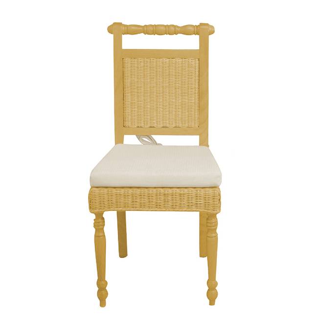 Rattanstuhl Blaimont I 46 x 96 x 54cm Beige