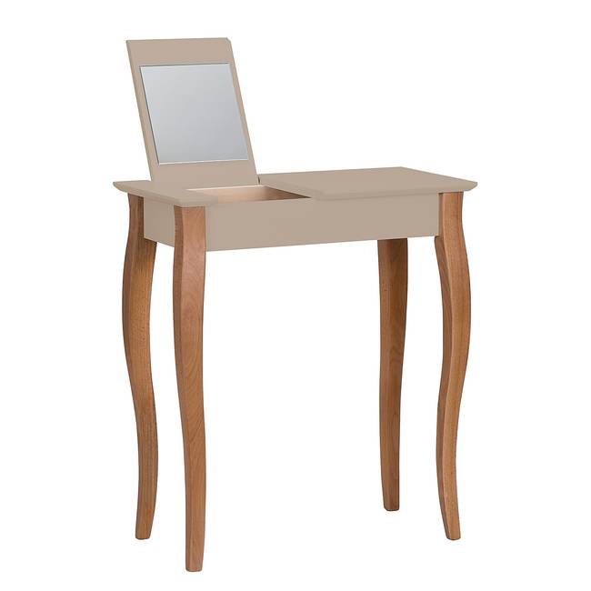 Schminktisch 65cm Braun/Beige