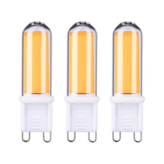 LED-Leuchtmittel Sulm 3er-Set 1 x 6 x 1cm Durchsichtig