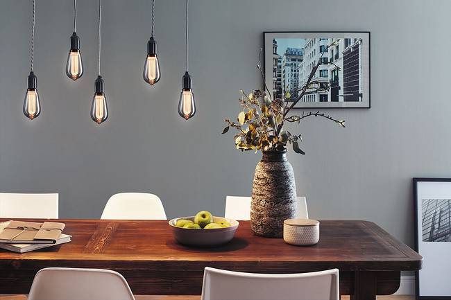 LED-Leuchtmittel Inner Glow Arc Typ C 6 x 14 x 6cm Grau/Durchsichtig/Grau