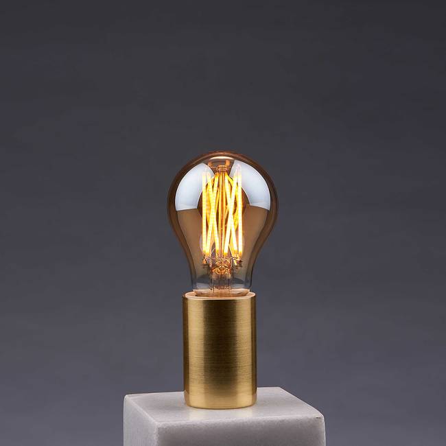 LED-Glühbirne 6 x 11 x 6cm Schwarz/Schwarz