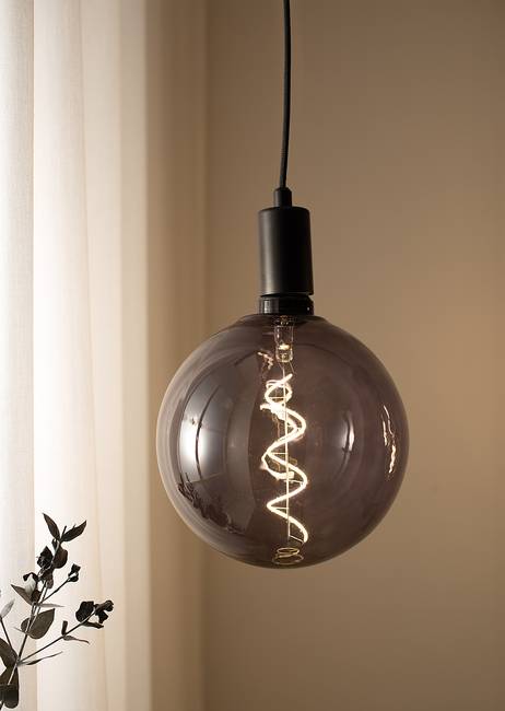 Leuchtmittel Globe Ø 19cm Schwarz/Schwarz