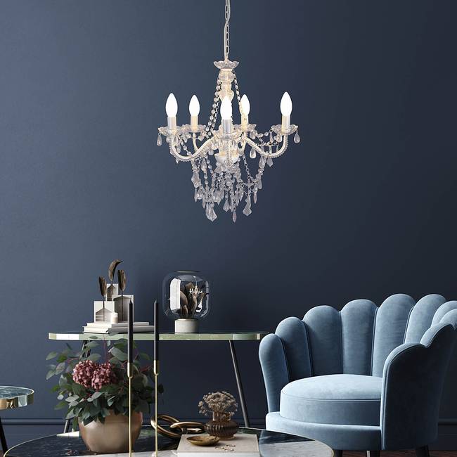 LED-Leuchtmittel Candle 6er-Set Ø 3cm Weiß