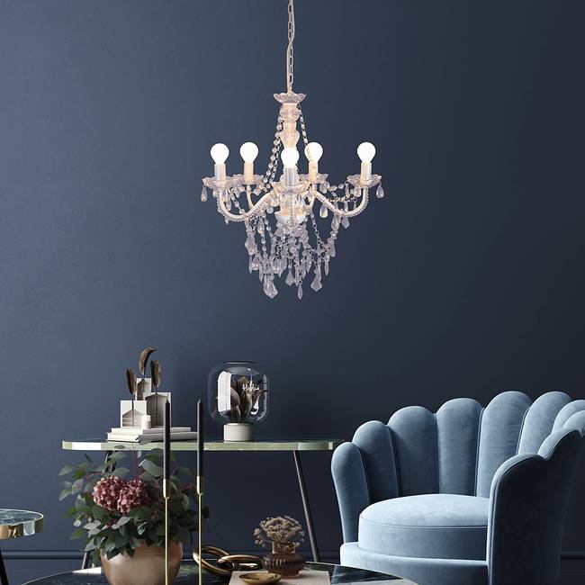 LED-Leuchtmittel Pear 6er-Set Ø 4cm Weiß