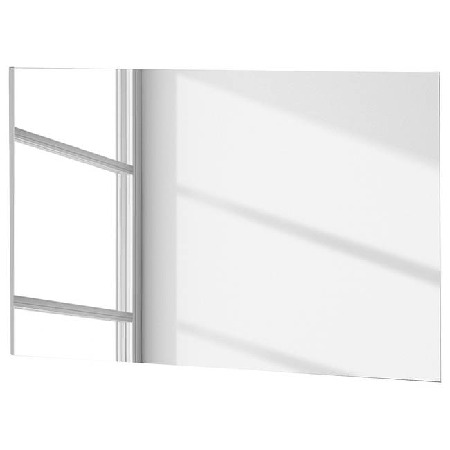 Spiegel Unique 87 x 55 cm 87 x 55 x 3cm Schwarz Spanplatte, beschichtet 87 x 55 x 3cm