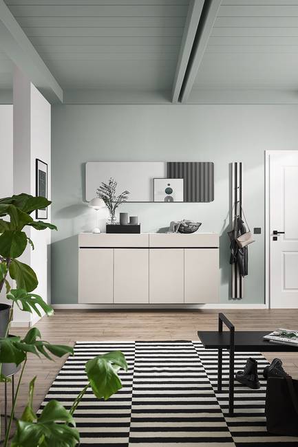 Spiegel 175cm Schwarz Spanplatte, beschichtet 175cm