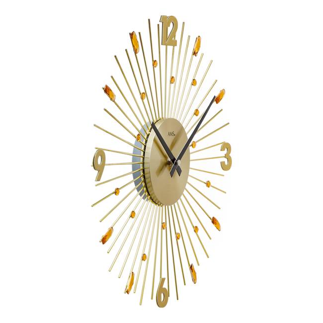 Wanduhr Icatu Metallgehäuse 39 x 39 x 5cm Messing/Gold
