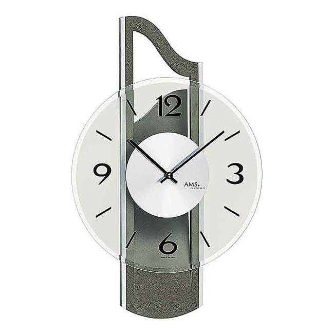 Wanduhr Souto Holzgehäuse 3D 27 x 42 x 9cm Multicolor/Anthrazit