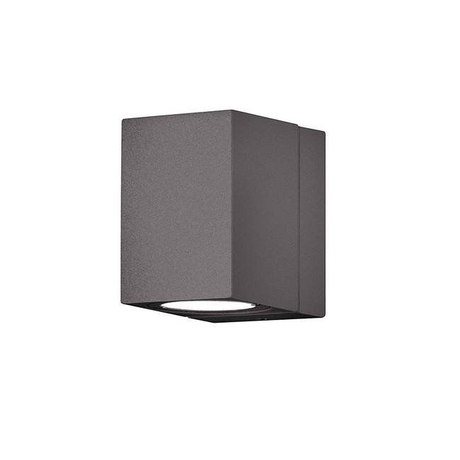 LED-Außenleuchte Tiber 7 x 10cm Grau