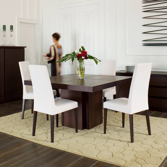 Esstisch Dusk I 150 x 150cm Braun