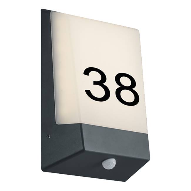 LED-Außenwandleuchte Kasai 16 x 21 x 6cm Grau