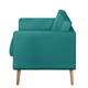 Sofa Croom I (3-Sitzer) - Webstoff Polia: Petrol