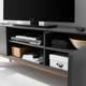 TV-Lowboard Lindholm - Grau - 160 x 40 cm