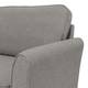 Sofa Larisa (2-Sitzer) - Webstoff - Grau