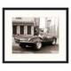 Bild Steve McQueen in his Jaguar - Buche massiv / Plexiglas - 62 x 52 cm