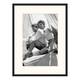 Bild John and Jackie Kennedy - Buche massiv / Plexiglas - 62 x 82 cm