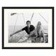 Bild Alain Delon and Brigitte Bardot - Buche massiv / Plexiglas - 52 x 42 cm