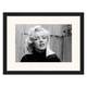Bild Marilyn Monroe I - Buche massiv / Plexiglas - 32 x 42 cm