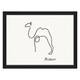 Bild Camel - Buche massiv / Plexiglas - 42 x 32 cm