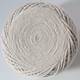 Pouf Rope II - Wolle / Polyester - Natur
