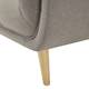 Sofa Cameta (2-Sitzer) - Webstoff - Grau
