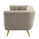 Sofa Cameta (3-Sitzer) - Webstoff - Grau