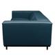 Sofa Kups I (3-Sitzer) - Samt - Samt Onoli: Marineblau