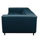 Sofa Kups I (2,5-Sitzer) - Samt - Samt Onoli: Marineblau