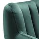Sofa Polva I (2-Sitzer) - Samt Ravi: Petrol