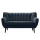 Sofa Polva I (2-Sitzer) - Webstoff Nere: Marineblau