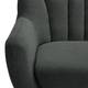 Sofa Polva I (2-Sitzer) - Webstoff Nere: Schwarz
