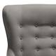 Sofa Leke I (3-Sitzer) - Microfaser Sela: Grau