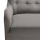 Sofa Leke I (3-Sitzer) - Microfaser Sela: Grau