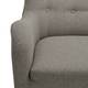 Sofa Leke I (3-Sitzer) - Webstoff Voer: Dunkelgrau