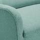 Sofa Leke I (3-Sitzer) - Webstoff Voer: Hellblau