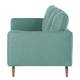 Sofa Pigna I (3-Sitzer) - Webstoff - Webstoff Voer: Hellblau