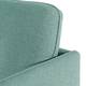 Sofa Pigna I (2-Sitzer) - Webstoff - Webstoff Voer: Hellblau