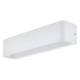 LED-Wandleuchte Sania - Aluminium - 1-flammig - Weiß - Breite: 37 cm