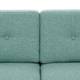 Sofa Kimito I (3-Sitzer) - Webstoff - Webstoff Voer: Hellblau