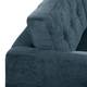 Sofa Kimito I (3-Sitzer) - Webstoff - Webstoff Lito: Marineblau