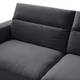 Sofa Berrie (3-Sitzer) - Webstoff Saia: Steingrau