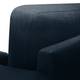 Sofa Billund (3-Sitzer) - Strukturstoff - Strukturstoff Talta: Dunkelblau