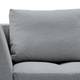Sofa Madison (3-Sitzer) Webstoff - Webstoff Saia: Hellgrau