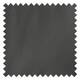 Polsterhocker Hepburn II - Hellgrau / Grau - Chrom glänzend