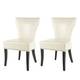Polsterstuhl Jappic (2er-Set) - Creme | home24