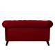 Sofa Benavente I (2-Sitzer) Microfaser - Rot