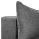 Sofa Billund I (2-Sitzer) Strukturstoff - Grau