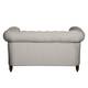 Sofa Esplanada (2-Sitzer) Samt - Granit