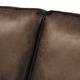 Sofa Fort Dodge (2-Sitzer) - Antiklederlook - Microfaser Yaka: Braun